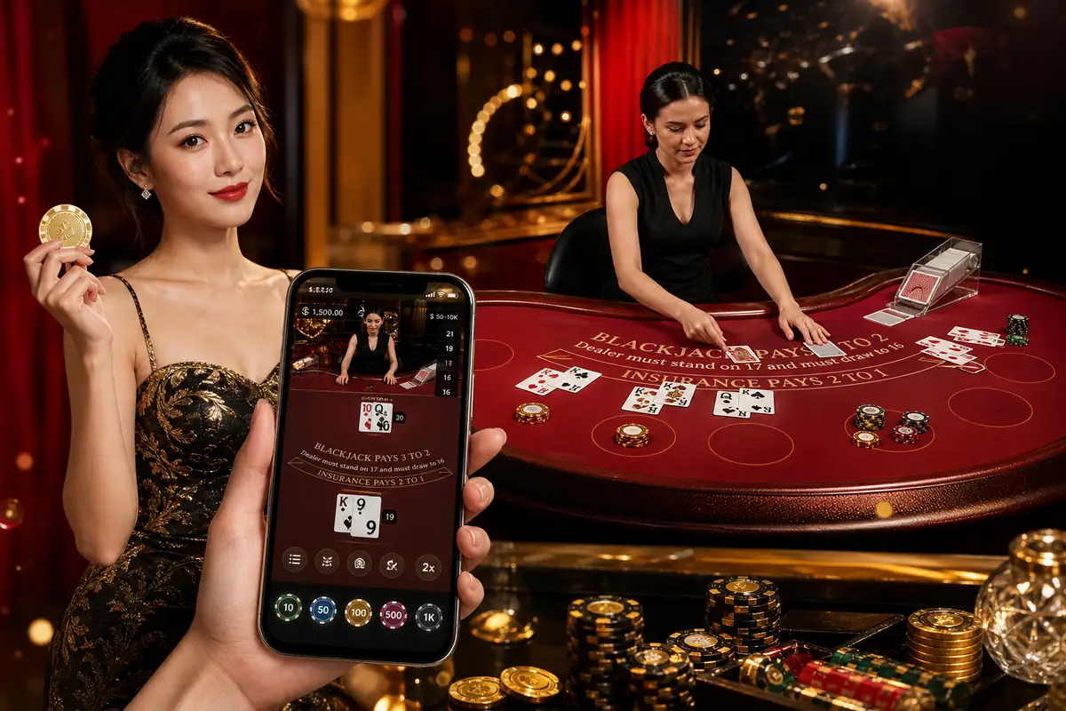 aoe6 Live Casino ဇယား ဒီလာများနှင့် ကစားခြင်း